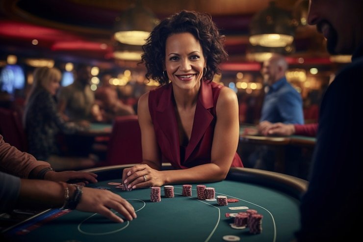 Meja No Commission Baccarat live di find4d dengan dealer profesional